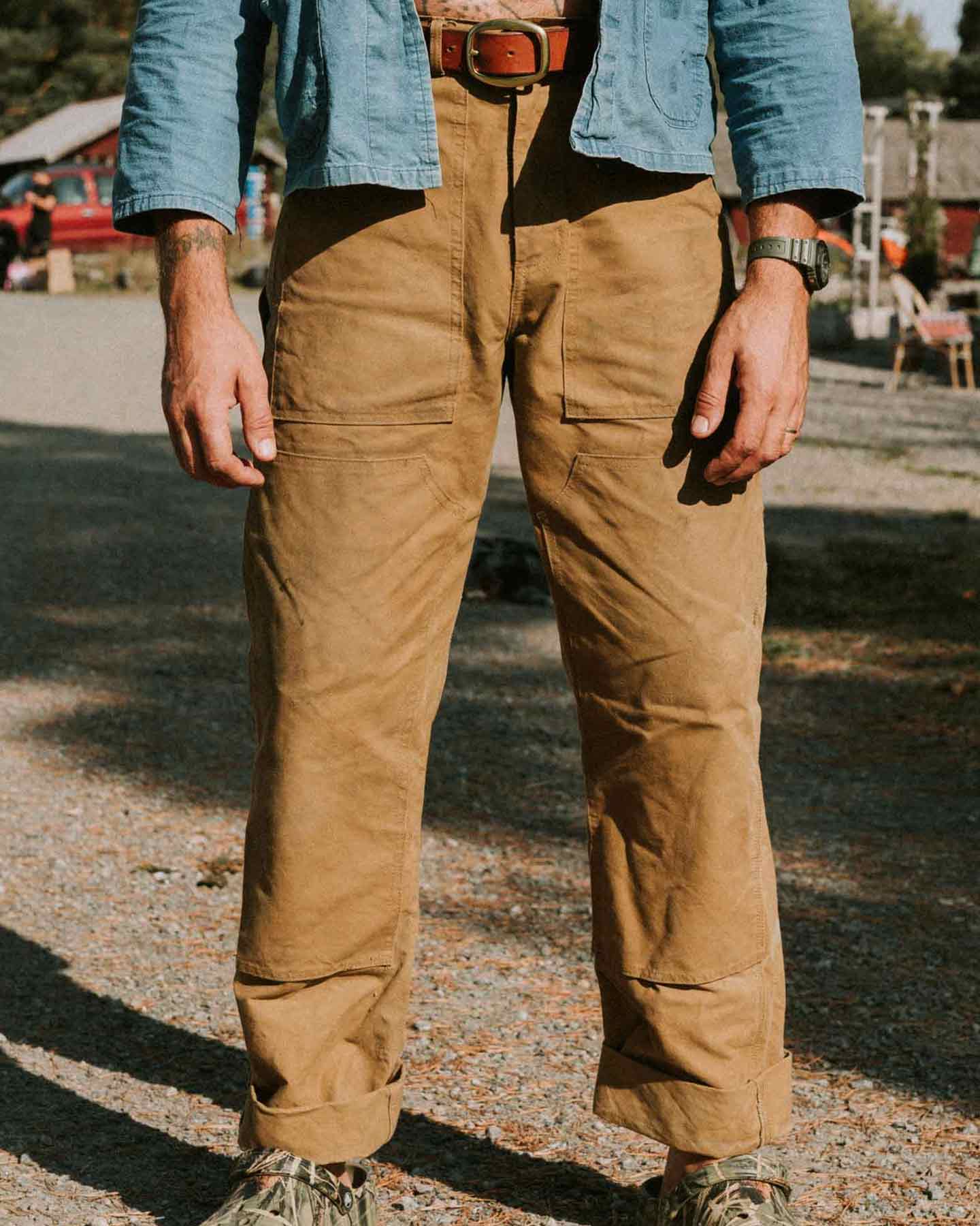 Waxed Tool Pants from Kärret