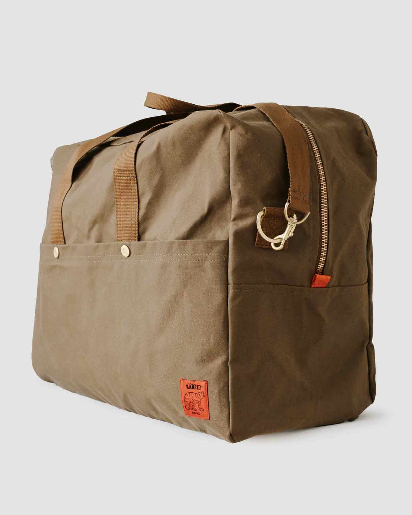Waxed Large Duffle Bag (50L)