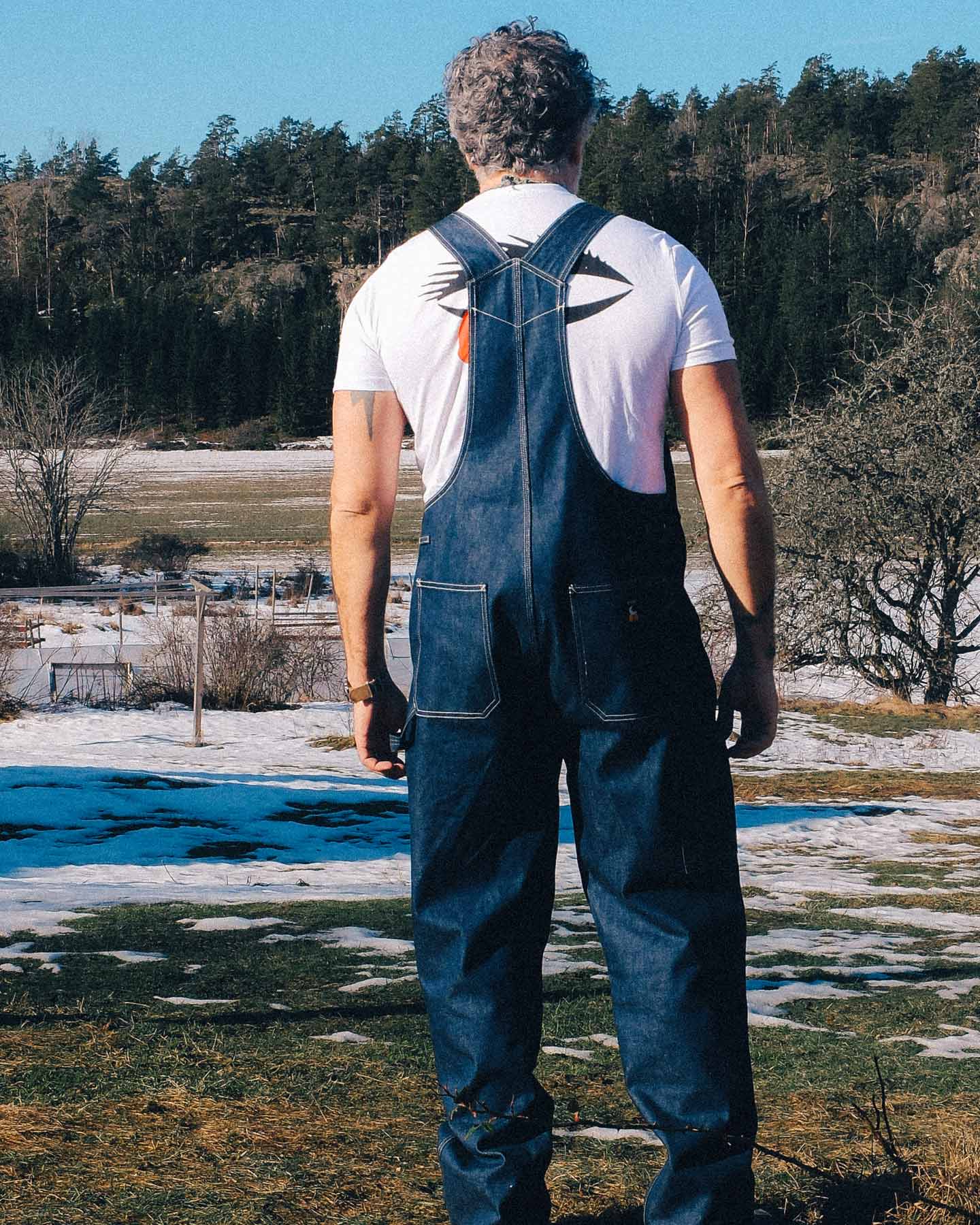 Kärret® Hängselbyxa Denim