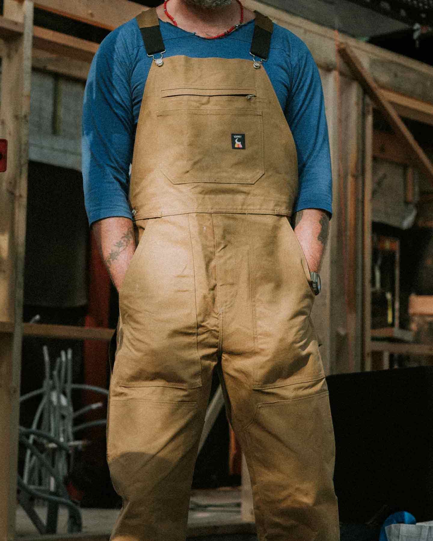 Waxed Dungarees from Kärret - Main Image