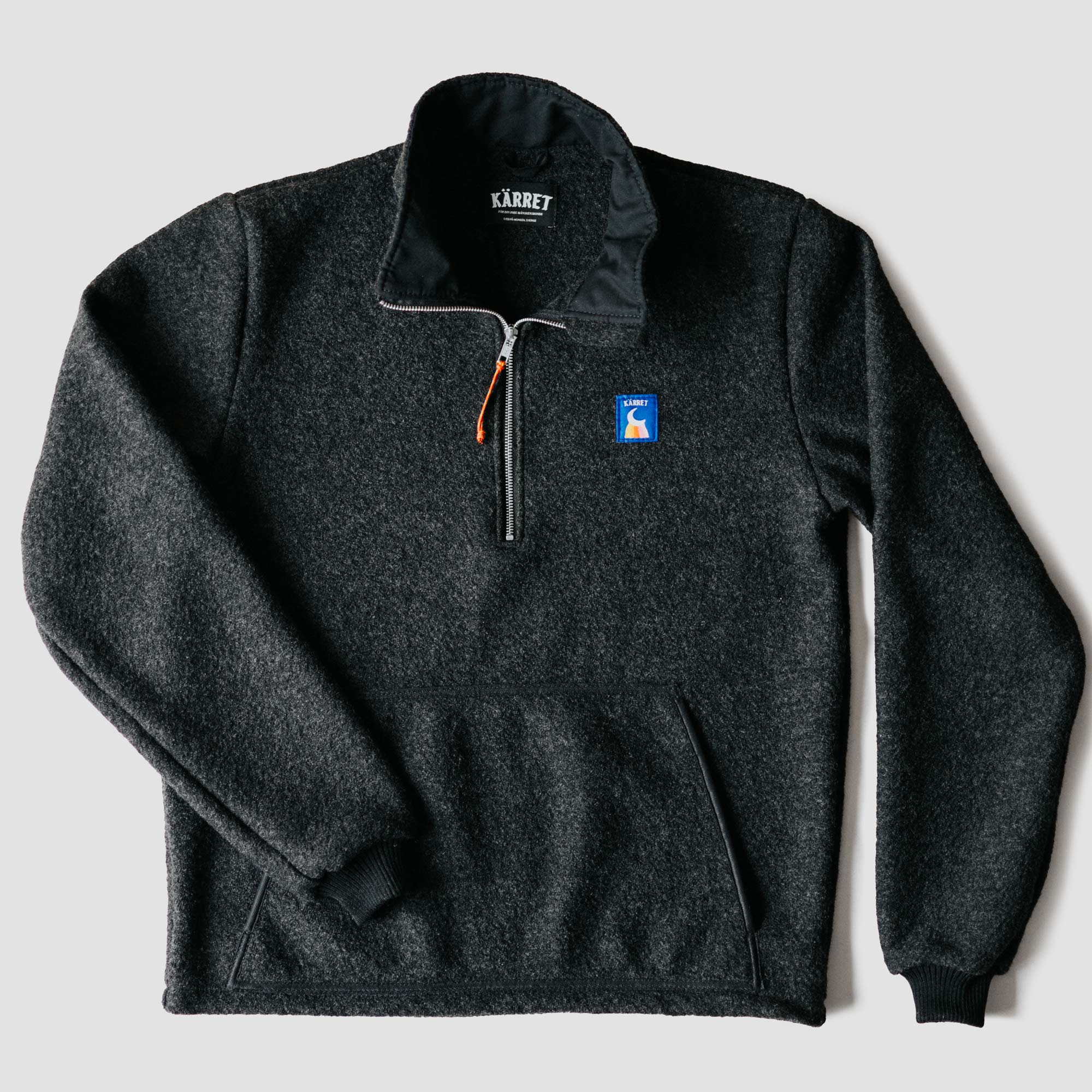 Halfzip i ull