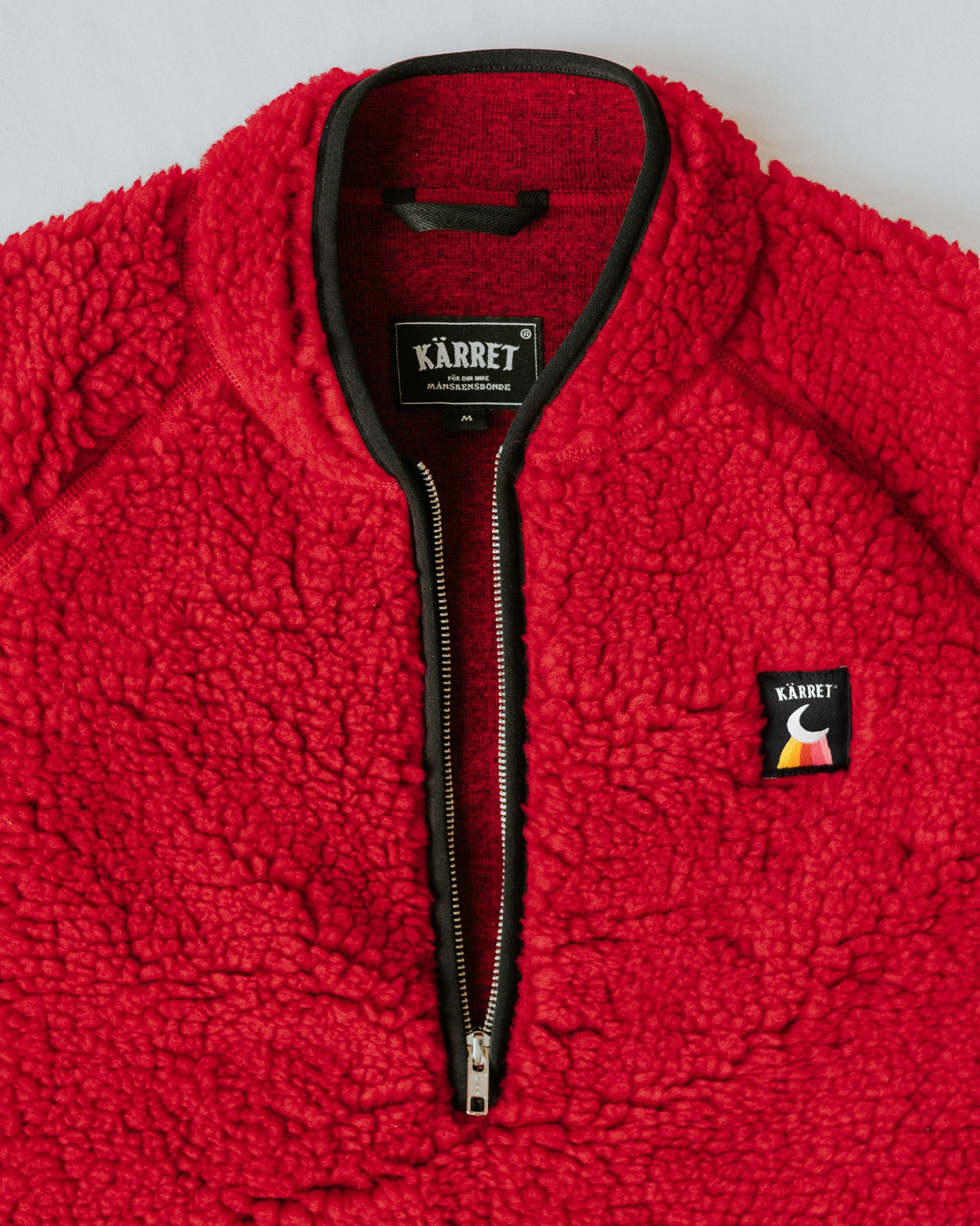 Kärret® Half Zip Röd