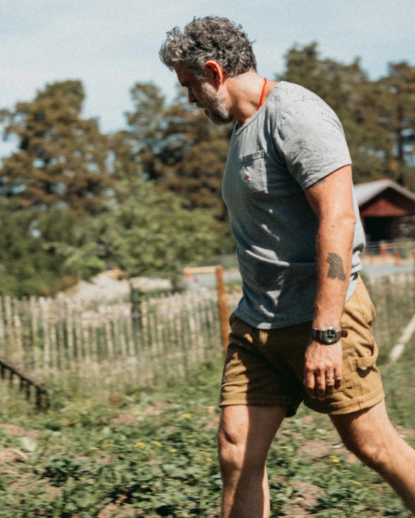 Kärret® Grejarshorts Canvas Ljusbrun