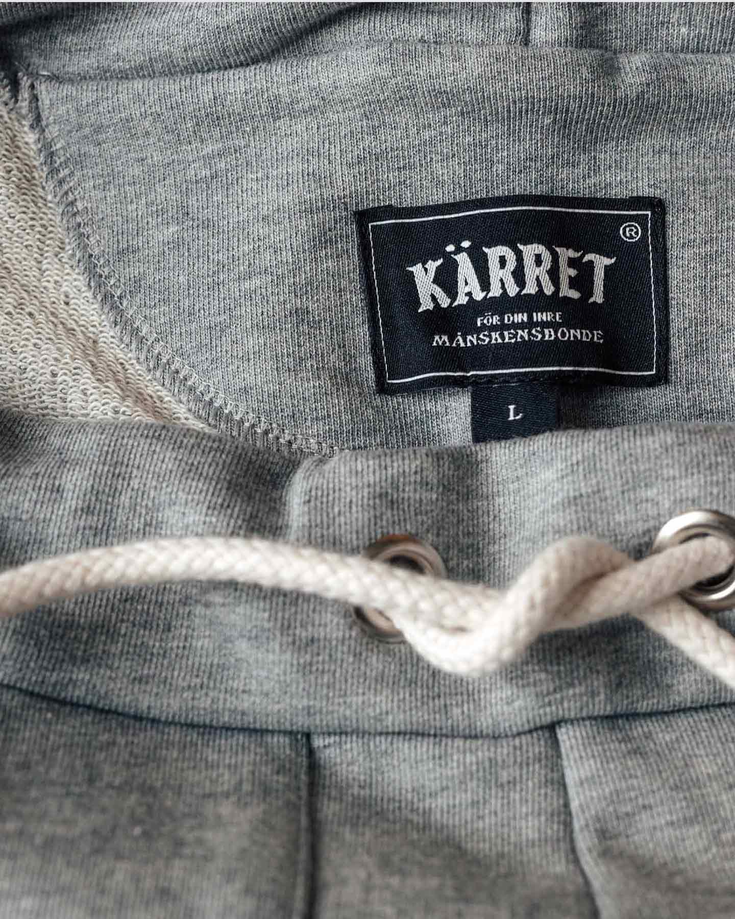 Gråmelerade mjukisbyxor