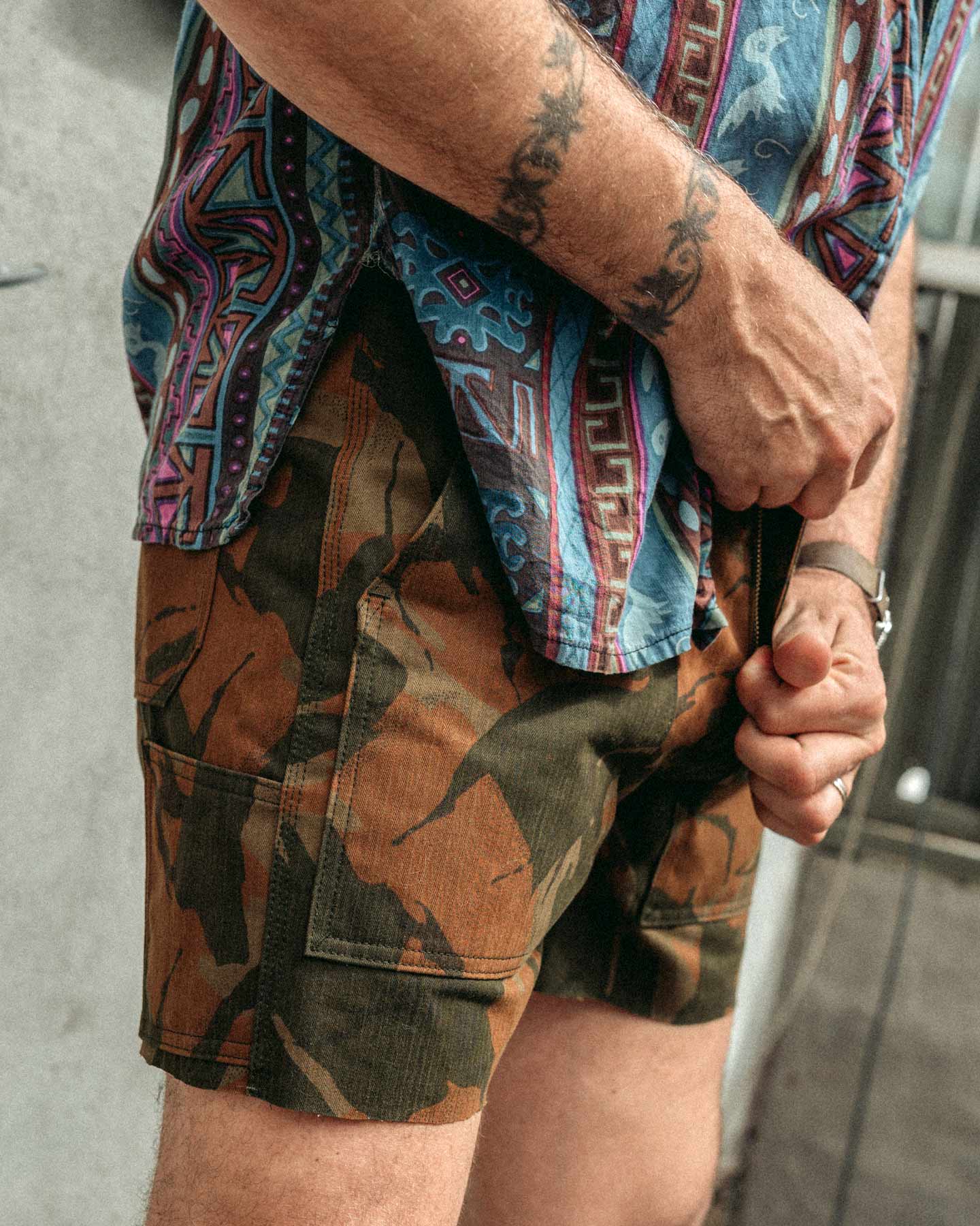 Kärret® Get-It-Done Shorts Herringbone Camo